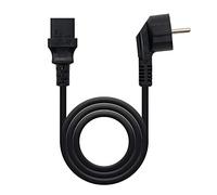 NanoCable 10.22.0103 - cavo di alimentazione per la CPU, CEE7/M-C13/H, 100% rame AWG18, nero, 3M