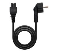 Nanocable 10.22.0302-L300 cavo di alimentazione Nero 3 m CEE7/7 Accoppiatore C5 NEW