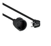 Nanocable 10.22.0605-BK prolunghe e multiple 5 m 1 presa(e) AC Interno Nero