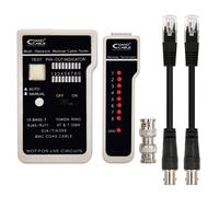 Nanocable 10.31.0303 Tester Professionale per Rj11/Rj12/Rj45, Cavi Coassiali