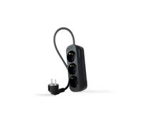 Nanocable 10.38.0003-NS-BK prolunghe e multiple 14 m 3 presa(e) AC Interno Nero