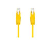 Nanocable - Cavo UTP CAT.5e da 2 m, colore: Giallo Ideale per connessioni veloci e sicure in ambienti domestici e in ufficio.