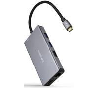 Nanocable Docking Hub 9 in 1 USB-C a HDMI/RJ45/USB 3.2/USB-C PD/lettore di schede