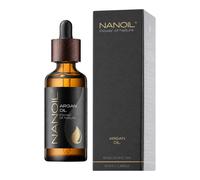 Nanoil Olio 50ml - olii spremuti a freddo, olio non raffinato per viso, corpo e capelli, oli naturali, protezione e rinforzo, leggero, non unto. (Argan)