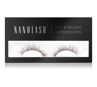 Nanolash DIY Eyelash Extensions set per l’extension delle ciglia a casa Classy BROWN 36 pz