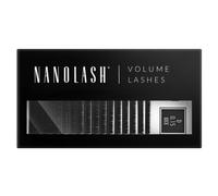 Ciglia finte per extension Nanolash - professionali extension ciglia volume (0.15 D, MIX 6-13mm)