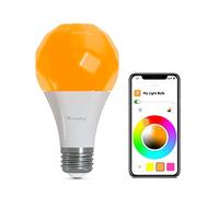 Nanoleaf Essentials Lampadina LED E27 RGBW Smart e Dimmerabile - Luci Led 16M Colori Thread & Bluetooth, Funziona con Google Home Apple, Sincronia Musica e Monitor, Decorazioni Casa e Gaming