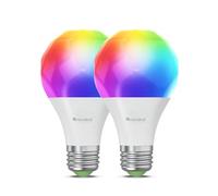 Nanoleaf Lampadine LED Smart E27, RGB WiFi, compatibili con Alexa/Google Home, 9W dimmerabili, 2700K-6500K, Matter e Bluetooth, Necesito un centro, telecomando incluso, confezione da 2