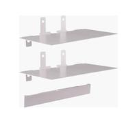 Nanoleaf Pacchetto di Espansione Blocks | 2 Ripiani in Acciaio inox Ultra Sottile, Ideale per Esporre Oggetti da Collezione e Preferiti. Facile Installazione con Montaggio a Vite (Viti Incluse)