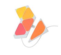 Nanoleaf Shapes Mini Triangle Starter Kit, 5 Mini Triangoli Luminosi LED RGBW Smart - Applique da Parete Interno Modulari, Luci Led 16M Colori WiFi, Funziona con Alexa, Sincronia Musica e Monitor