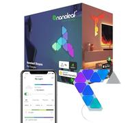 Starter Kit Nanoleaf Shapes Mini Triangoli 9 Pannelli LED