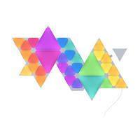 Nanoleaf Shapes Mini Triangle Starter Kit Bundle, 32 Triangoli Luminosi LED RGBW Smart (28 Mini + 4 Triangoli), Applique da Parete Interno Modulari, Luci Led 16M Colori WiFi, Sincronia Musica, Alexa