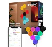 PANNELLI LUMINOSI NANOLEAF Hexagons black starter x9