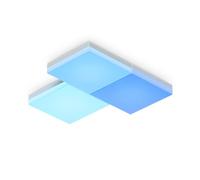 Nanoleaf Skylight Starter Kit, 3 Plafoniere LED Soffitto RGBW - Plafoniere Interno Modulari, Luci Led 16M Colori WiFi, Funziona con Alexa
