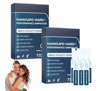 NanoLipo HardX Performance Ampoules, gocce avanzate per uomo, mostra il fascino maschile ,2pcs