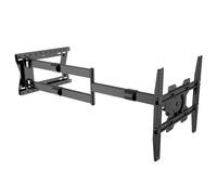Nanook 2120 Supporto da Parete per TV a Braccio Lungo per TV da 42-75 pollici, Estensione Lunga Fino a 120 cm, Capacità di Carico Fino a 40 kg, Girevole Fino a 180°, Max. VESA 400x400