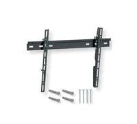 NANOOK Support Mural inclinabile per televisori da 32-55 Pollici - Soluzione di Montaggio per TV LCD e (O)LED - Nero