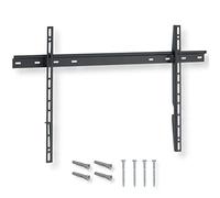 NANOOK Supporto a muro per TV 40-80 pollici | Staffa ultra sottile | Soluzione di montaggio per televisori LCD, LED e OLED | Compatibilità universale | VESA 100x100-600x400 | Nero