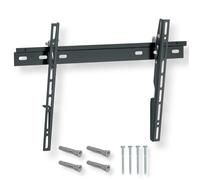 NANOOK Supporto TV a muro inclinabile per televisore 32-55 pollici | Inclinazione | Soluzione di montaggio per televisori LCD, LED e OLED | Compatibilità universale | VESA 100x100-400x400 | Nero
