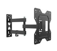 NANOOK Supporto da parete per TV solido + orientabile da 19 a 43 pollici, angolo di visione ottimale, inclinabile 15°, VESA fino a 200 x 200, portata fino a 35 kg, adatto per tutti i televisori comuni