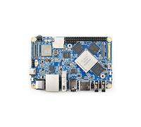 NanoPC-T4 RK3399 ARM - Mini PC LPDDR3 RAM 4 GB Gbps Ethernet, supporto Android 8.1 e Lubuntu 16.04 per progetto AI, Bundle con 7" eDP LCD Touch Display