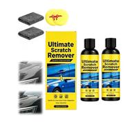 Nanopolix Scratch Remover,Nano Polix Car Scratch Remover Kit, Ultimate Scratch Removers, Quick Fix Removal Paste for Deep Scratches, All Paint Colors Polishing Kit (2 Pcs)