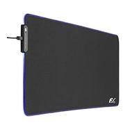 NanoRS RS705 Tappetino Gaming per Mouse Rollable base in gomma antiscivolo Mousepad (800x300x4mm con Illuminazione LED RGB)