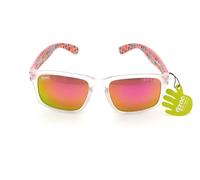 NANOVISTA OOPS NS53502 (10-14 anni) occhiali da sole blue block per ragazzi, rettangolari color bianco trasparente occhiali da sole