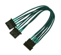 Nanoxia 4-Pin Molex Y 2x 4-Pin Molex 1x 4-Pin Molex Nero
