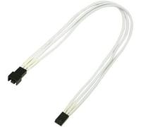 Nanoxia 900400017 3-Pin Molex 3-pin Molex White Cable Adapter Adaptor Cable (3-P