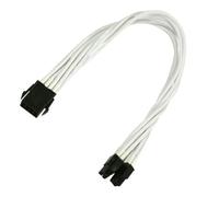Nanoxia 900400020 4+4-Pin EPS 8-Pin EPS Bianco Cavo di interfaccia e Adattatore
