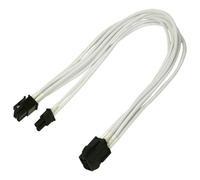 Nanoxia - 900400023 6+2-pin PCI-E 6-pin PCI-E Bianco cavo di interfaccia e adattatore