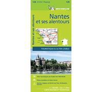 NANTES ENVIRONS 11128 CARTE MICHELIN KAART ZOOM