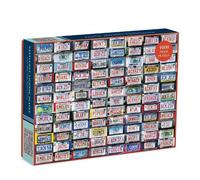 Nantucket License Plates 1000 Piece Puzzle