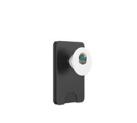 Nantucket MA - Faro di madre e vitello con balena blu PopSockets PopWallet per MagSafe
