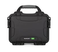 Nanuk 904R - Custodia rigida vuota in plastica riciclata ecologica, impermeabile, antipolvere e resistente agli urti, diventa verde e riduce al minimo l'impronta di carbonio (nero)