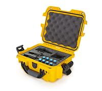 Nanuk 905 - Custodia rigida impermeabile con inserto in schiuma per microfono Sennheiser EW, colore: Giallo