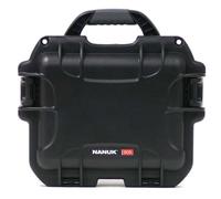 NANUK 905 - Valigia protettiva leggera e impermeabile in resina NK-7 con inserto in schiuma personalizzabile (31,75 x 25,65 x 15,24 cm) - Nero