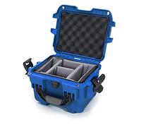 Nanuk 908 - Custodia rigida impermeabile con divisorio imbottito, colore: Blu