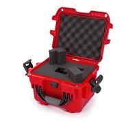 Nanuk 908 - Custodia rigida impermeabile con inserto in schiuma, colore: Rosso