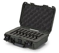 Nanuk 909 Custodia con Inserto in Schiuma per 8 Coltelli - Oliva 909S-080OL-0A0-19327