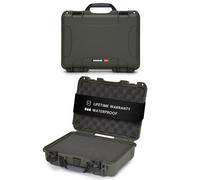 Nanuk 910 Professional Gun case W/inserto in schiuma, militare approvato, impermeabile e antiurto con garanzia a vita - tan