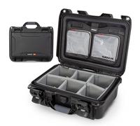 Nanuk 915 Pro IP67 Resistente agli urti impermeabile NK-7 guscio in resina Airline Carry-On Photo Kit custodia rigida con impugnatura morbida e impugnatura ergonomica, sistema di chiusura PowerClaw
