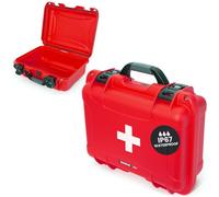 NANUK 920 920 impermeabile pronto soccorso Prepper Survival Gear custodia resistente alla polvere e agli urti - vuota - rosso, 920-FSA9
