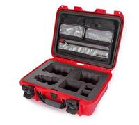 Nanuk 920 Custodia rigida impermeabile con inserto in schiuma Adatta per Sony A7 rosso