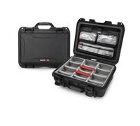 NANUK 920 Pro Photo Kit - Valigetta protettiva leggera e impermeabile con divisori imbottiti e organizer sul coperchio (42,42 × 34,04 × 17,27 cm) Antipolvere e resistente agli urti (Nero)
