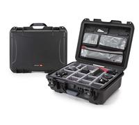 Nanuk 930 Pro Photo Kit custodia per fotocamera con scomparti trasparenti, con cerniera e antistrappo e impugnatura morbida (26,5 litri, nero)