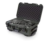 Nanuk 935 - Custodia rigida impermeabile con inserto in schiuma per Canon, Nikon 2 DSLR corpo e lenti/obiettivi, colore: Verde oliva