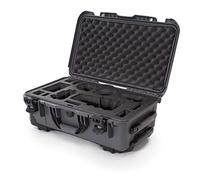 Nanuk 935 Custodia rigida impermeabile con inserto in schiuma personalizzato per fotocamera Sony A7R con ruote - grafite (935-ESON7)
