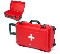NANUK 935 Impermeabile Primo Soccorso Prepper Survival Gear Custodia resistente alla polvere e agli urti - Vuota - Rosso, 935-FSA9